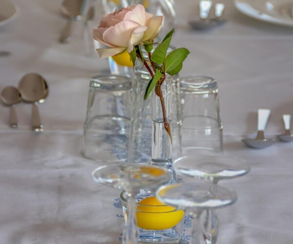 elegant lunch