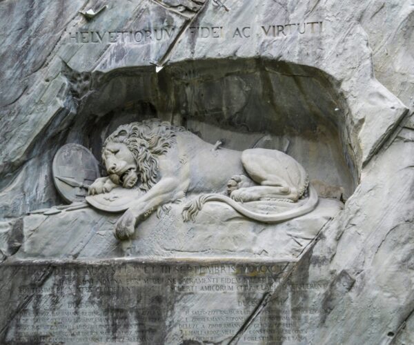 Lion monument