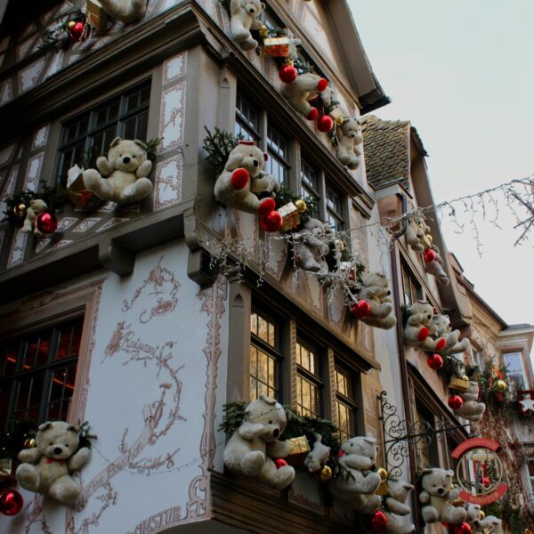 swiss city decorated