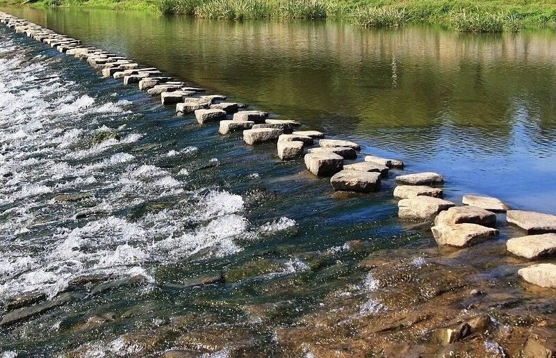 stepping stones