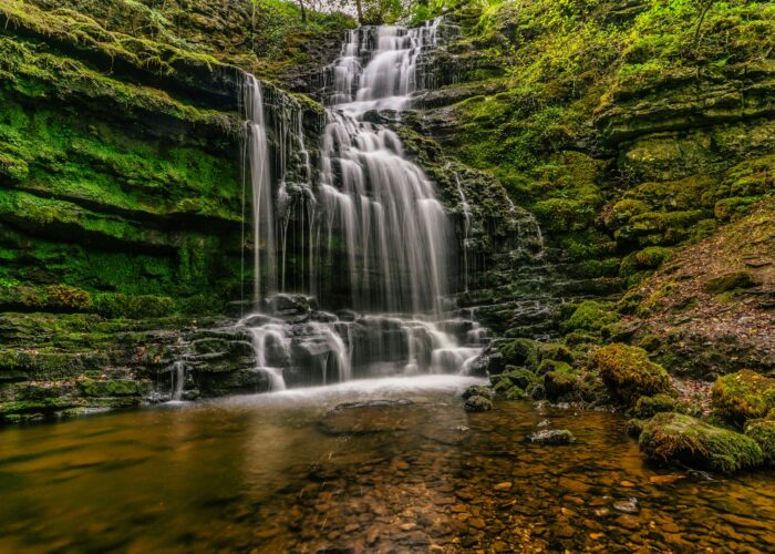 wharnley burn waterfall